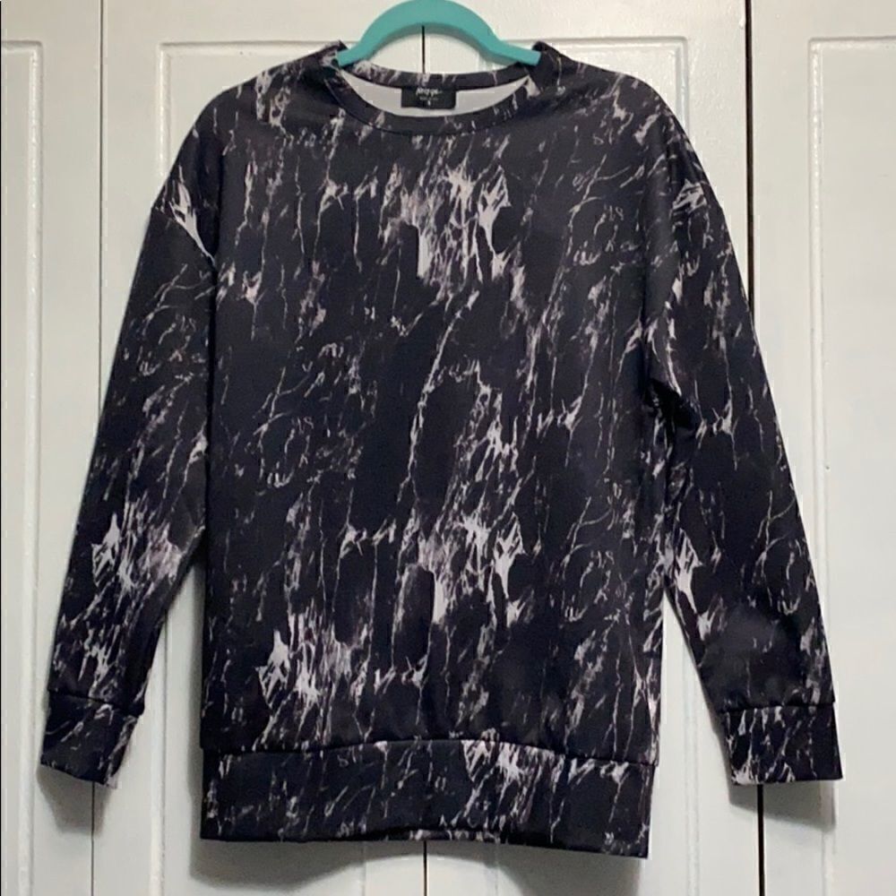 NWT Nasty Gal gray sweatshirt S